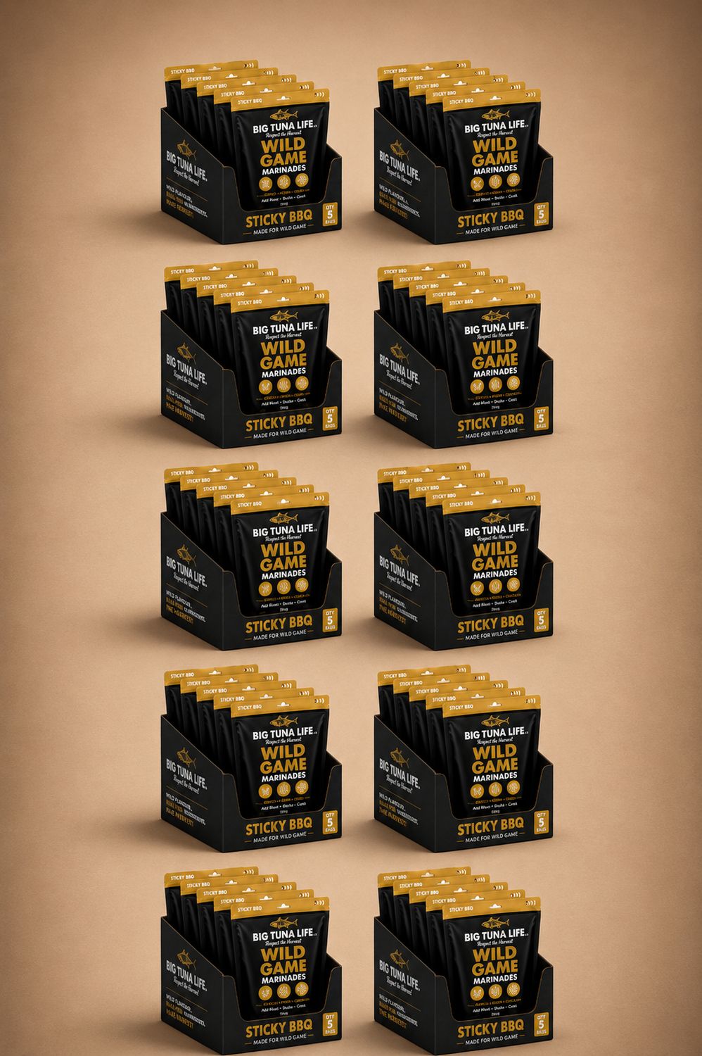 Sticky BBQ - 50 Pack - Save 46%