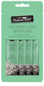 Mackerel with Beef Puree-4 pk