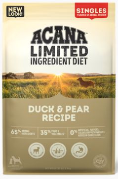 Acana Singles Duck with Pear-4.5 lbs