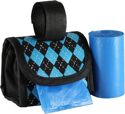 Arglye Print Purse Dispenser Blue