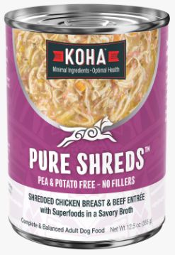 Pure Shreds Chicken Breast &amp; Beef Entree-13 oz