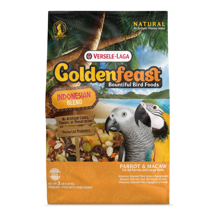 Indonesian Blend Parrot &amp; Macaw-3 lbs