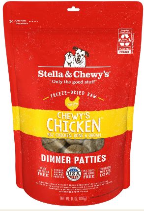 Chewy&#39;s Chicken Dinner Patties-5.5 oz