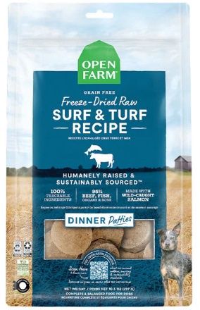 Freezed Dried Raw Surf &amp; Turf-10.5 oz