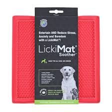 Dog Licki Mat Soother Pink