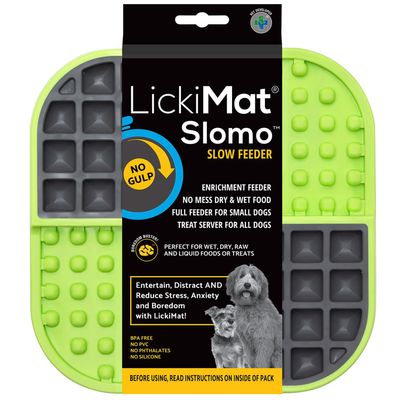 Dog LickiMat Slomo Green
