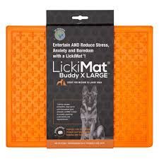 Dog LickiMat Buddy Orange