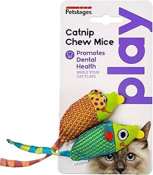Catnip Chew Mice-2 pk