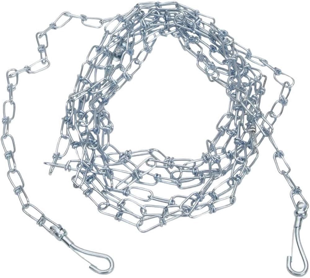 2.5mm Tie Out Chain Weather Resistant, Size: 10&#39;