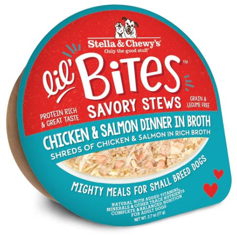 S&amp;C Lil Bites Chicken &amp; Salmon Dinner