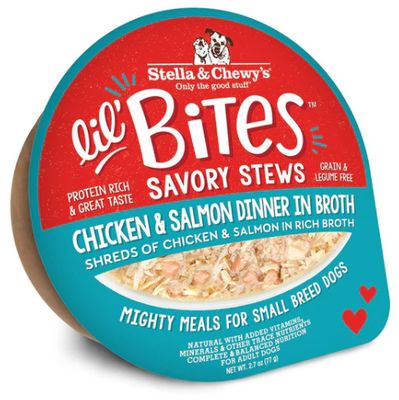 S&amp;C Lil Bites Chicken &amp; Salmon Dinner