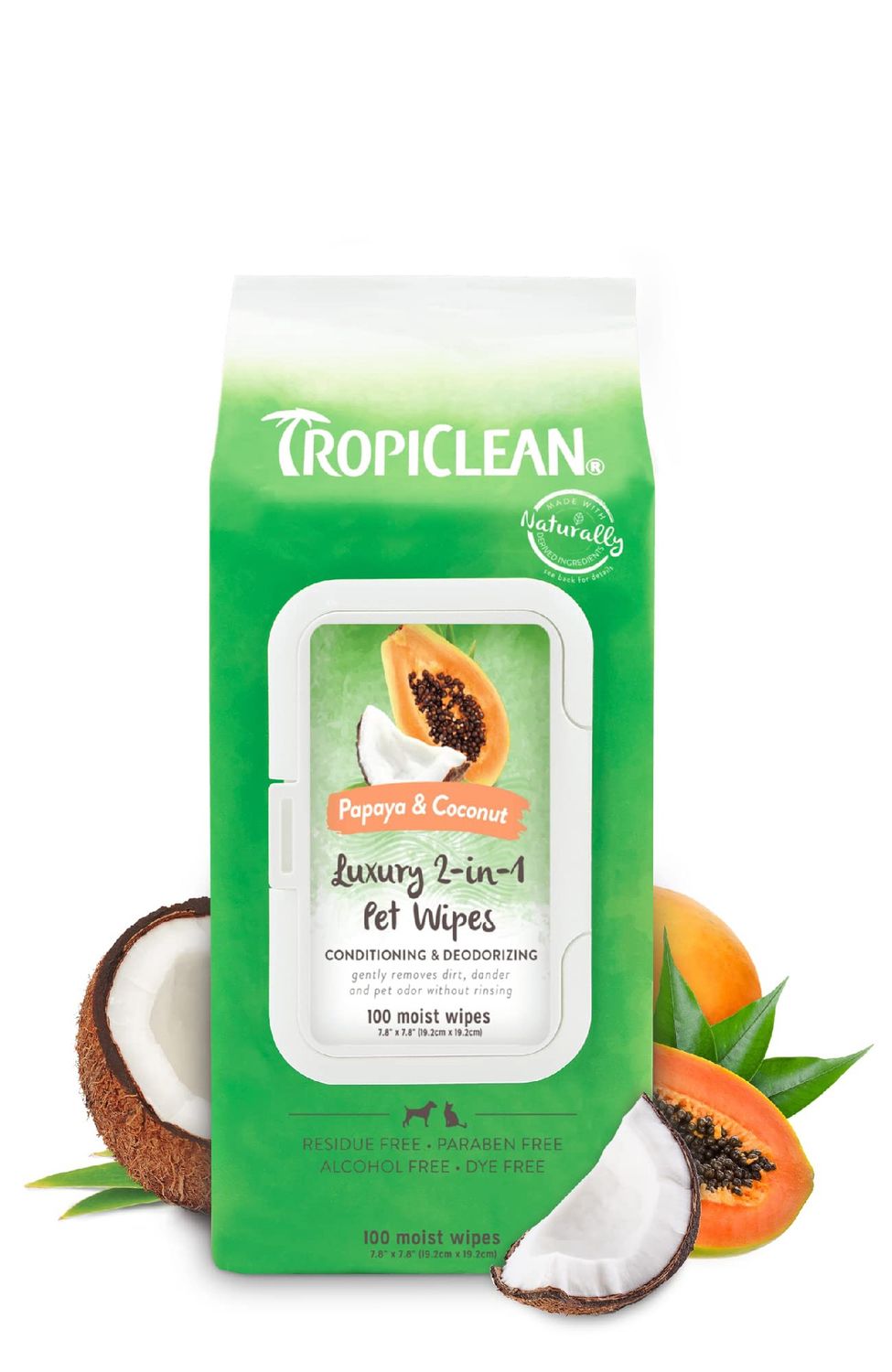 Papaya &amp; Coconut Wipes
