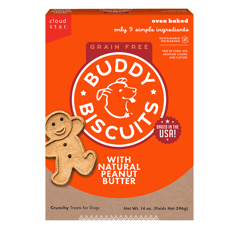 Buddy Biscuits Peanut Butter Flavor