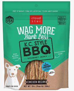 Wag More Bark Less BBQ Chicken Jerky