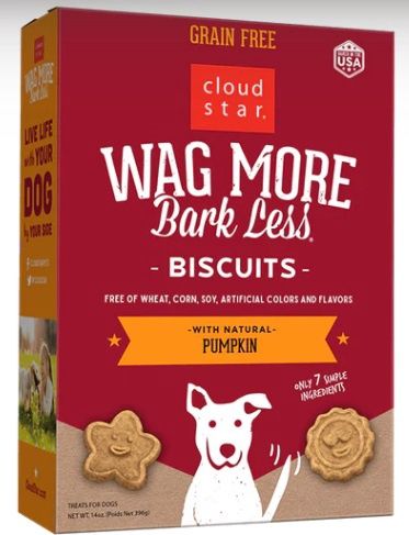 Wag More Bark Less GF Pumpkin Biscuits