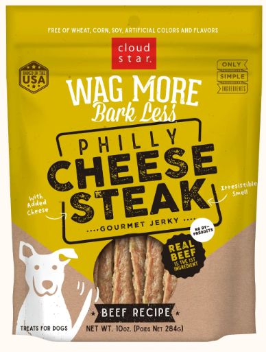 Wag More Bark Less Philly Cheese Steak Jerky