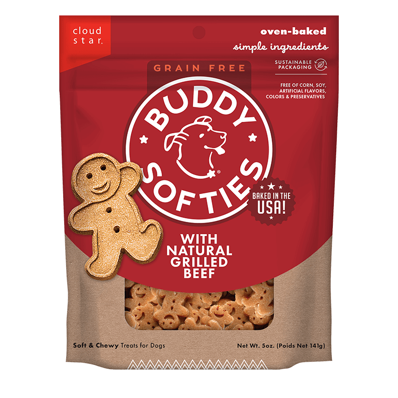 Buddy Softies GF Grilled Beef Flavor