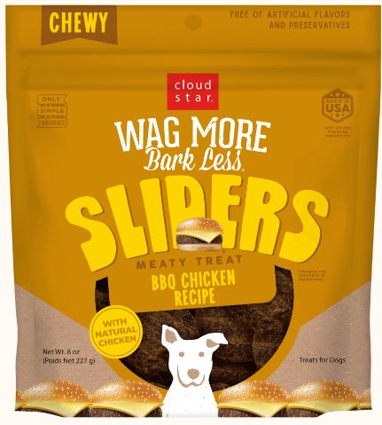 Wag More Bark Less Sliders BBQ Chicken