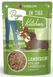 Dog in the Kitchen Lamburgini