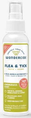 Wondercide Lemongrass Scent Feal &amp; Tick Spray 4oz