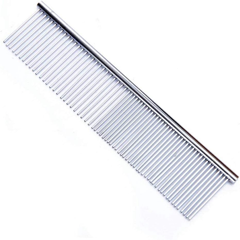 Silver Stainless Steel 8.5&quot; Comb