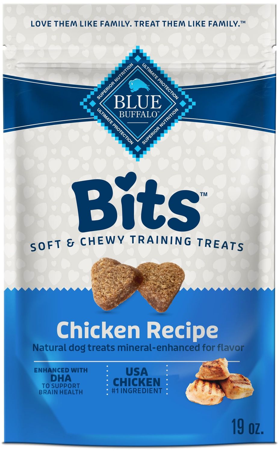 Blue Bits Chicken Training Treats