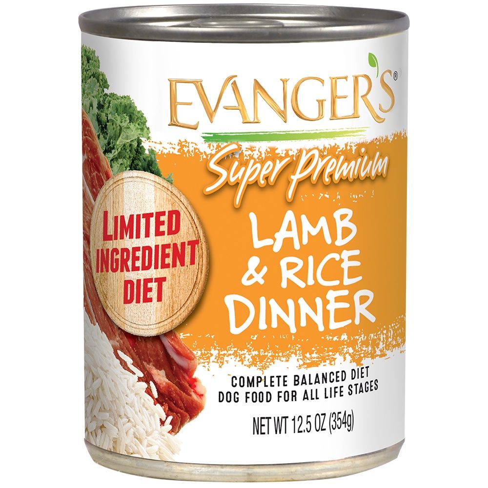 Evanger&#39;s Super Premium Lamb &amp; Rice Dinner