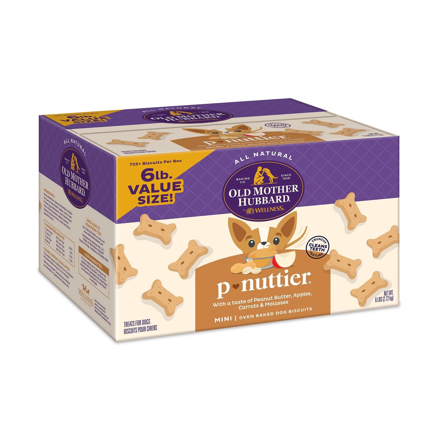 Old Mother Hubbard P Nuttier Mini Box 6lbs