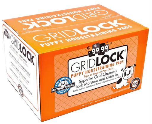 Gridlock Puppy Housetraining Pads 100ct