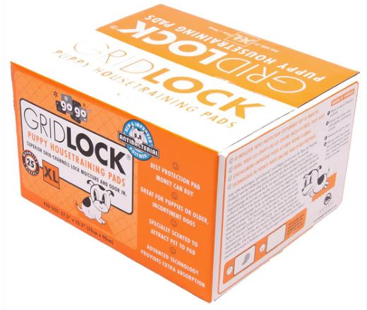 XL Gridlock Puppy Housetraining Pads 25ct