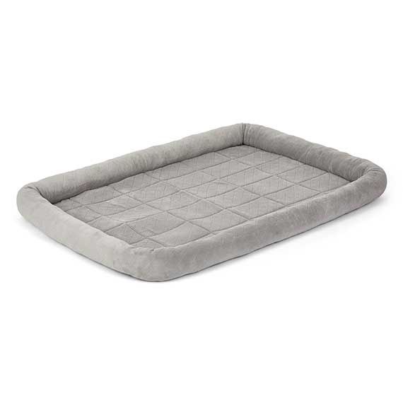 MW Bed Deluxe Diamond Stitch Gray 48&quot;