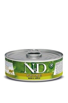N&amp;D Prime Wild Boar &amp; Apple Adlt Cat 2.5oz
