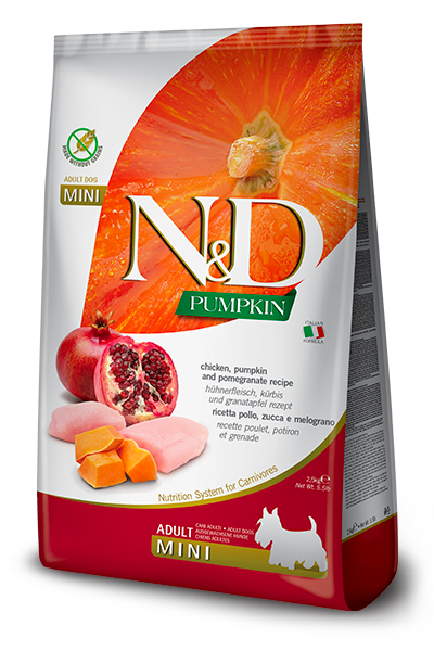 N&amp;D Pumpkin Chicken &amp; pomegranate Dog Dry Mini