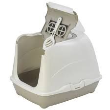 Moderna Litter Pan Flip Hooded Large Gray