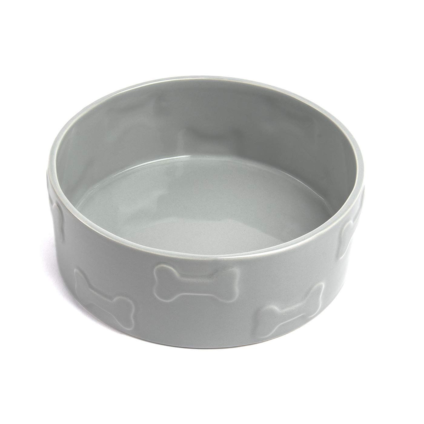 Manor Grey Med 8&quot; Bone Bowl (8 cups)