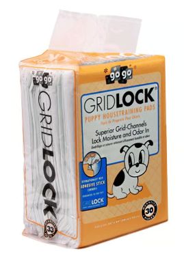 Gridlock Puppy Housetraining Pads 24x24 30ct