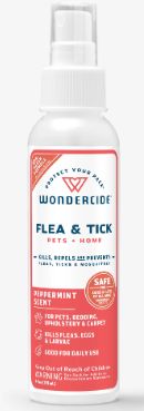 Wondercide Flea &amp; Tick Peppermint Spray 4 oz, Size: 4oz