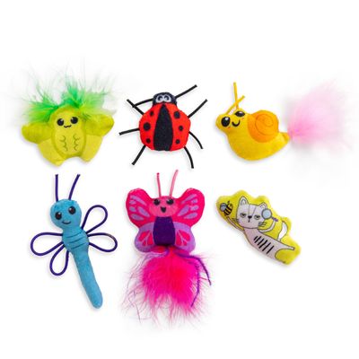 Cute as a Bug Plush Cat Toys