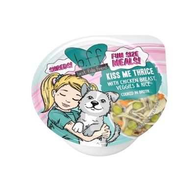 Bff Dog Kiss me Thrice