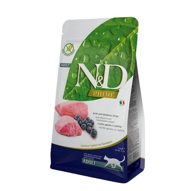 N&amp;D Prime Adlt Cat Lamb &amp; Blueberry