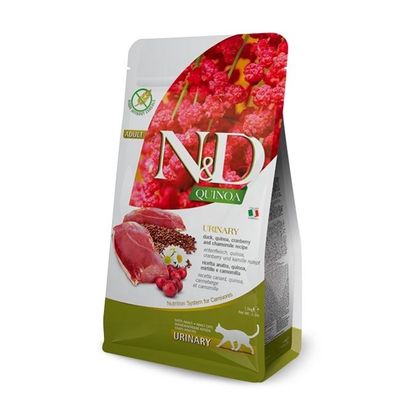 N&amp;D Quinoa Adlt Cat Urinary Duck 3.3lb