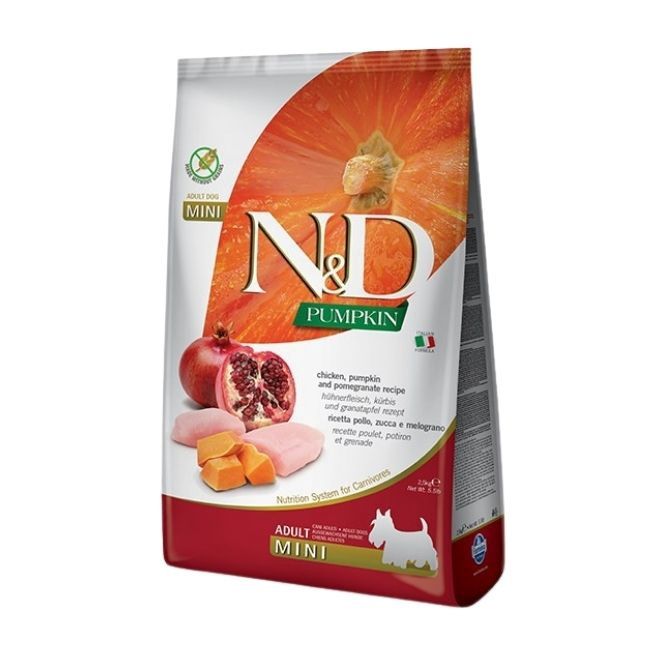 N&amp;D Pumpkin Chicken &amp; pomegranate Dog Dry Mini 15 lbs