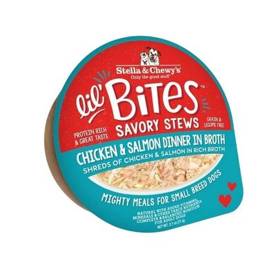 S&amp;C Lil Bites Chicken &amp; Salmon Dinner