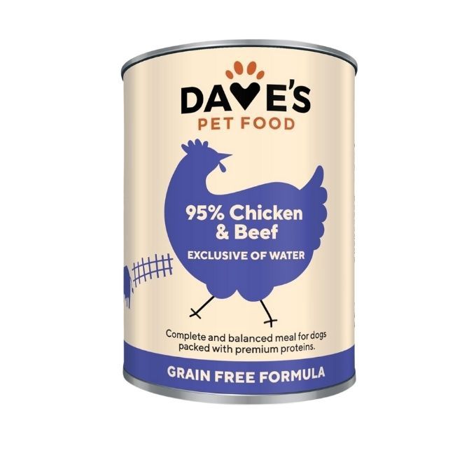 Premium 95% Chicken &amp; Beef GF Dog