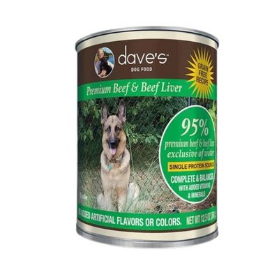 Premium Beef &amp; Beef Liver-12 oz