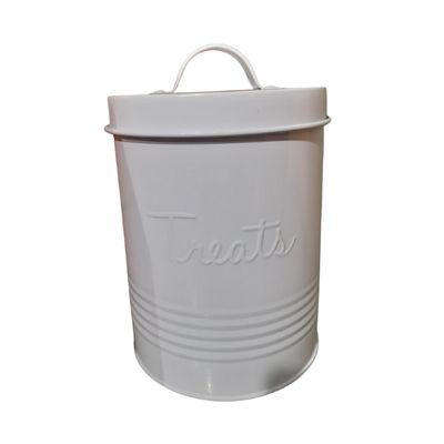 White Treat Container