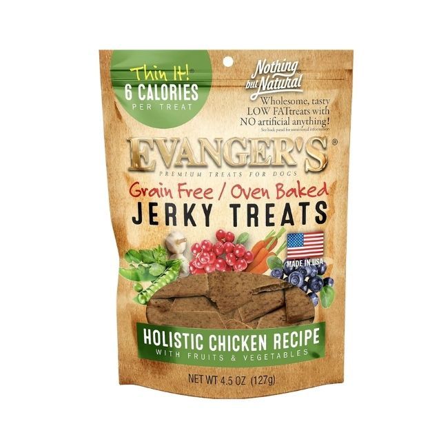 Evangers GF Holistic Chicken Jerky Treats