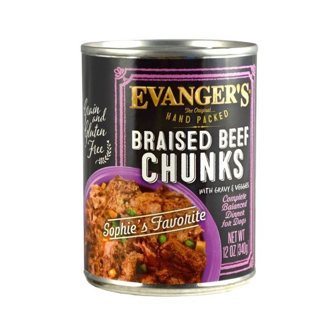 Evanger&#39;s Braised Beef Chunks