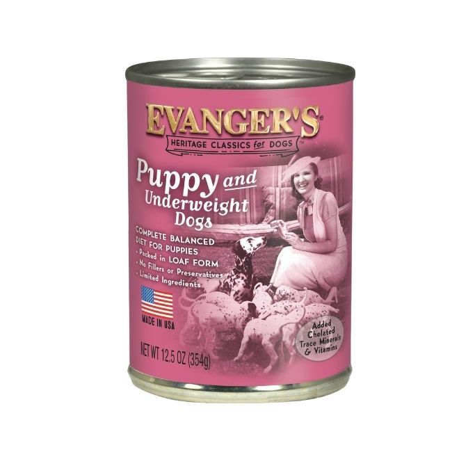 Evanger&#39;s Puppy and Underweight Dogs