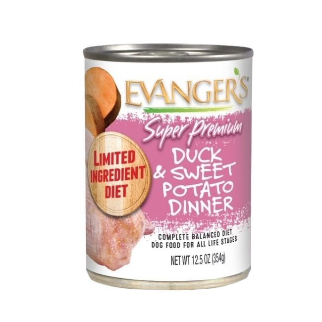 Evanger&#39;s Super Premium Duck &amp; Sweet Potato Dinner